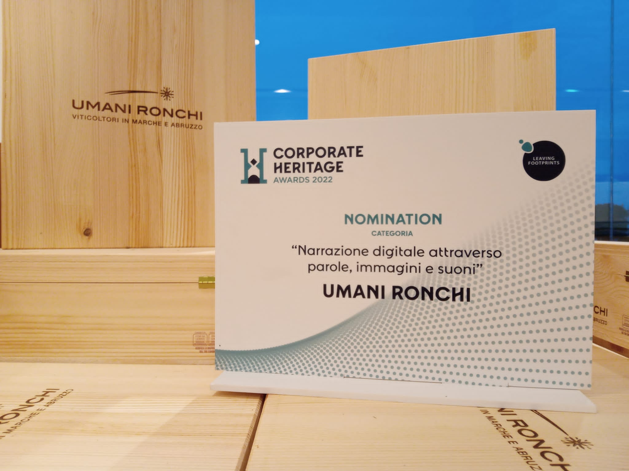 Umani Ronchi Sul Podio Dei Corporate Heritage Awards 2022 Umani Ronchi